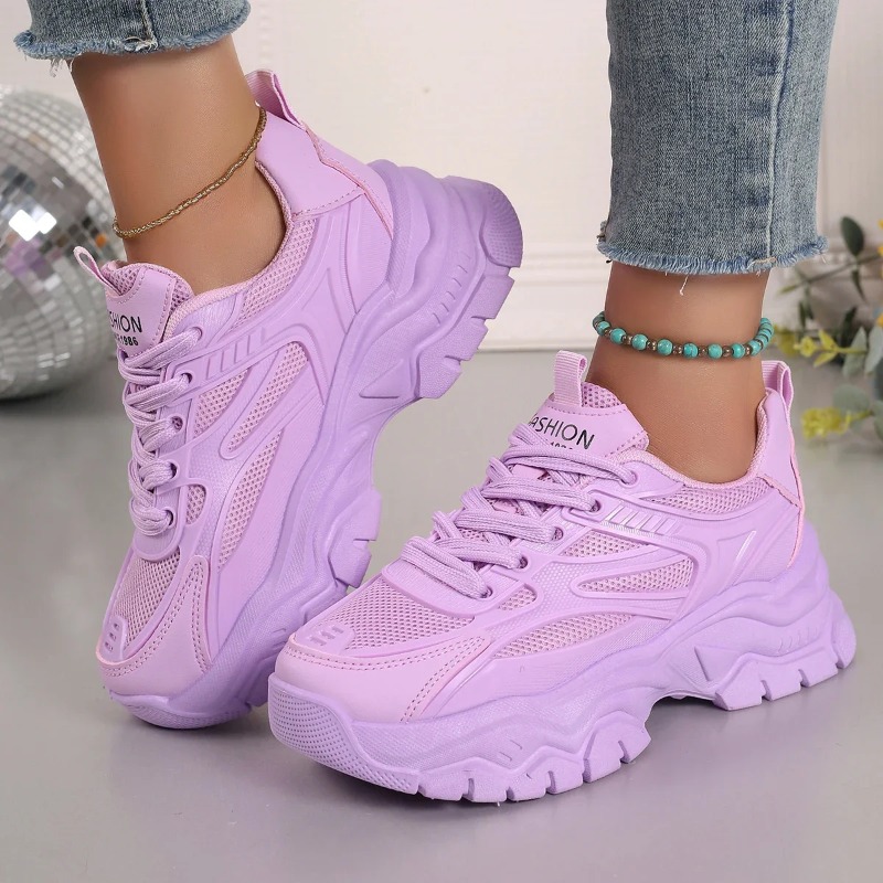 Women Shoes Tennis - 2025 New Women Sneakers Fashion Chunky