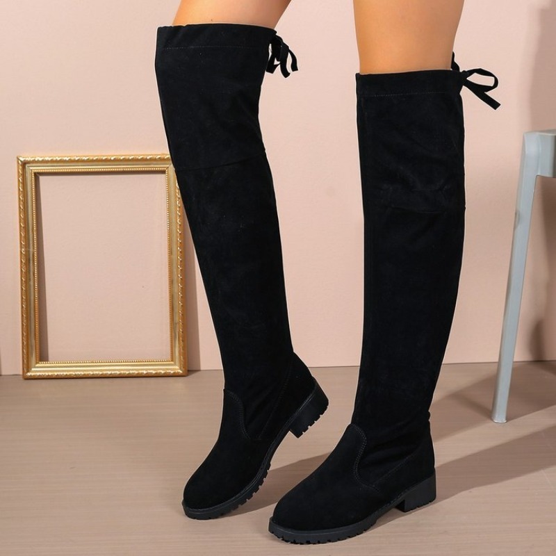 Women Over‑the‑Knee Boots Sued - Sock Boot Women recension och pris