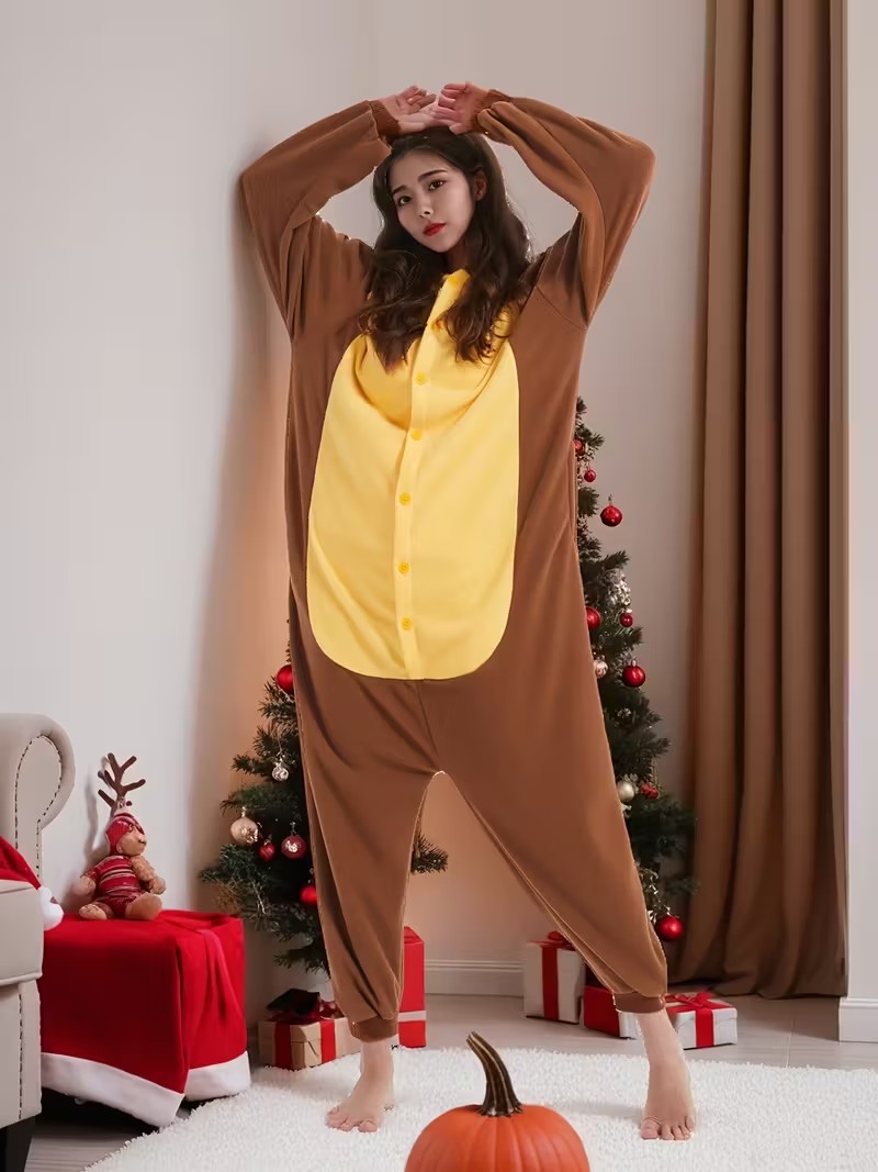 Adult Brown Bear Kigurumi Unic - Women Shoes Xxl recension och pris