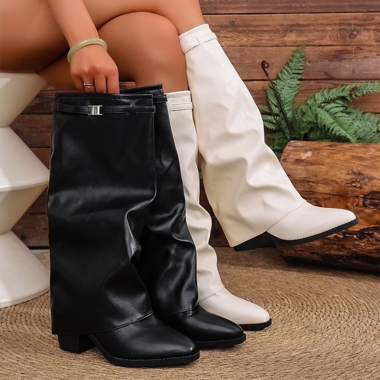 Sharp pointed European and Ame - Sock Boot Women recension och pris